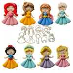 Kit Cortadores Princesas Universal 7cm