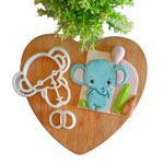 Cortador Safari - Elefante Baby 7cm