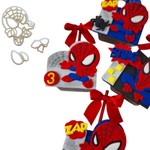 Cortador Homem Aranha Baby - Spidey de Lado 8,5cm