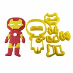 Cortador Super Heróis - Homem de Ferro Baby 12cm