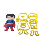 Cortador Super Heróis - Super Homem Baby 12cm