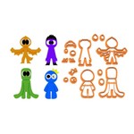 Kit Cortadores Rainbow Friends 5cm