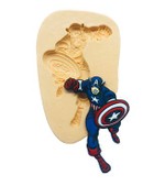 Molde De Silicone Vingadores Capitão America