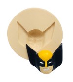 Molde de Silicone X Men Rosto Wolverine Super Herois