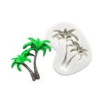 Molde de Silicone Tropical - Palmeiras / Coqueiros