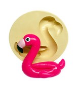 Molde de Silicone Flamingo Pool Party