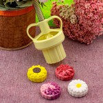 Kit Ejetores de Brigadeiro Pétalas de Flores 4 Estampas