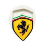 Molde de Silicone Logo Ferrari Carros