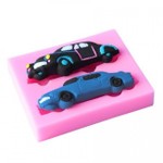 Molde de silicone carros antigos para decorar