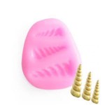 Molde Silicone Mini Chifre Biscuit Pasta Açucar Unicornio