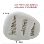 Molde Silicone Mini Chifre Biscuit Pasta Açucar Unicornio