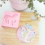 Molde de Silicone Silhueta Unicornio