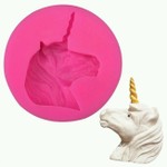 Molde De Silicone Unicornio Biscuit Chocolate Doces