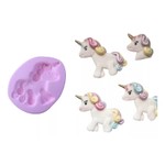 Molde de Silicone Unicornio Baby Mod 1