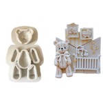 Molde de Silicone Urso Ursinho Para Montar