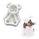 Molde de Silicone Urso Ursinho Articulado Mod 2