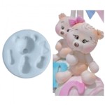 Molde de Silicone Urso Ursinho Articulado