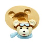 Molde De Silicone Urso Baloeiro Rosto