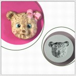 Molde de Silicone Rosto do Urso