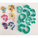 Kit Cortadores My Little Pony 5cm