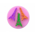 Molde de Silicone Torre Eiffel Paris