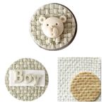 Molde Textura de Cesta Trico Para Decorar