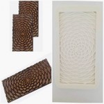 Molde de Silicone Textura Triplice 3D Mandala