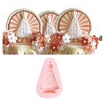 Molde de Silicone Religião - Santa Nossa Senhora 4cm