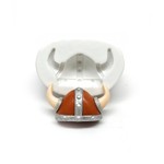 Molde de Silicone Capacete Vikings