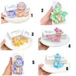 Molde de Silicone Dinossauro Baby Mod 2 Escolha 1 Un