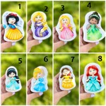 Molde de Silicone Princesa Da Disney Escolha 1 Un