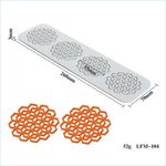 Molde de Silicone Tapete de Renda a Sua Escolha 1 Un