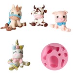 Molde De Silicone Animais Universal Mod 1