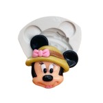 Molde de Silicone Rosto da Minnie Safari