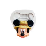 Molde de Silicone Rosto do Mickey Safari