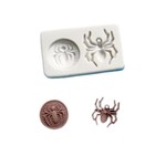 Molde de Silicone Aranha e Logo do Homem Aranha