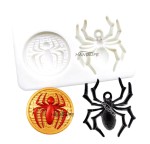 Molde de Silicone Aranha e Logo do Homem Aranha