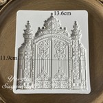 Molde de Silicone Portas de Castelo Vintage