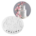 Molde de Silicone Folhas e Flores