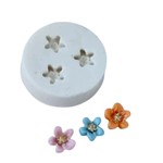 Molde de Silicone 3 Mini Flores