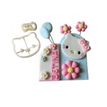 Cortador Rosto da Hello Kitty 5,5cm