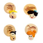 Molde de Silicone Os Flintstones Escolha 1 Un