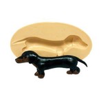 Molde de Silicone Cachorro Dachshund Salsicha