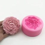 Molde de Silicone Flores - Rosa Detalhada Mod 6