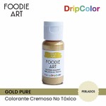 Corante Em Gel Dourado Ouro Puro Cremoso DripColor 15ml