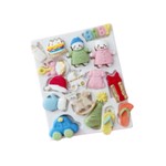 Molde de Silicone Cha de Bebe Brinquedos 16 Itens