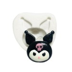 Molde de Silicone Amigos da Hello Kitty - Rosto da Kuromi