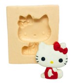 Molde De Silicone Hello Kitty