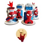 Molde de Silicone Mão do Homem Aranha Decorar Herois