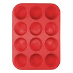 Forma de Silicone Cupcake 12 Cavidades 7cm